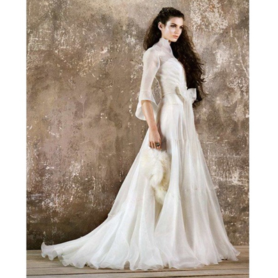 Affordable Long Sleeved Wedding Dresses