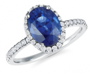 Kate Middleton Sapphire Diamond