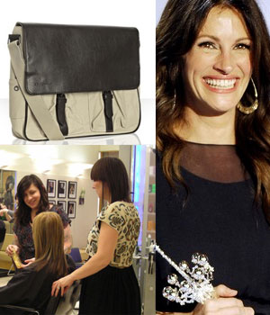 Julia Roberts is Evil, Winter Hairstyling Tips and Ben Sherman Bags